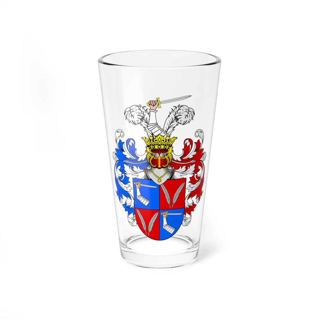 POL COA Cieńcewicz (Poland) (Coat of Arms) Pint Glass 16oz 16oz - Go Mug Yourself