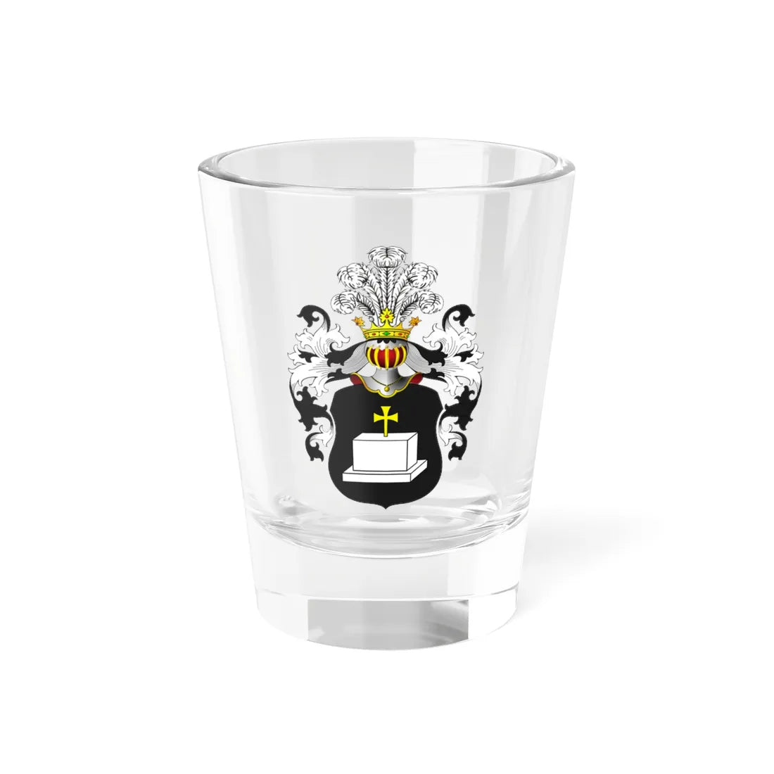 POL COA Ciechanowicz (Poland) (Coat of Arms) Shot Glass 1.5oz 1.5oz - Go Mug Yourself