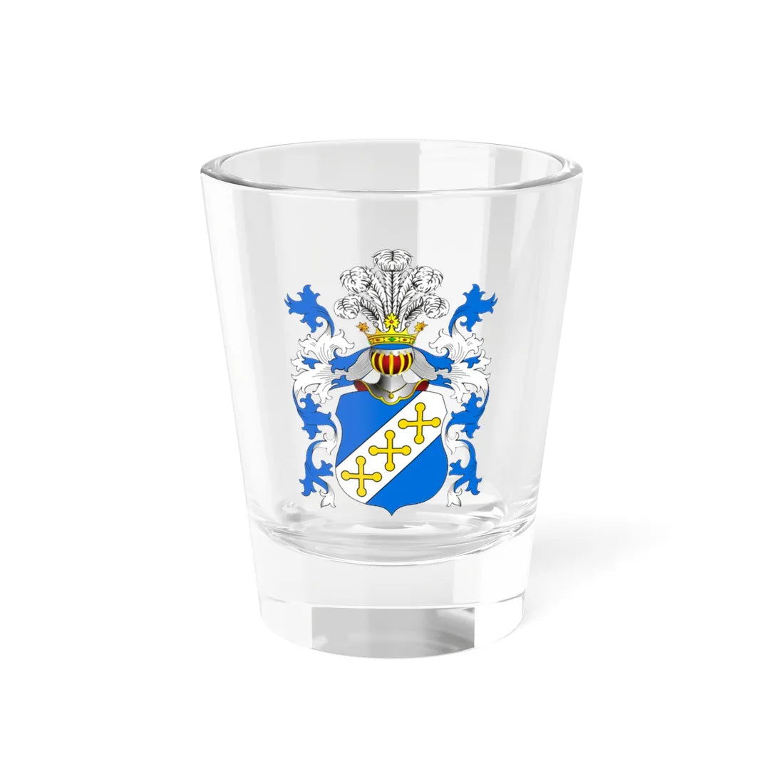 POL COA Cieleski (Poland) (Coat of Arms) Shot Glass 1.5oz 1.5oz - Go Mug Yourself