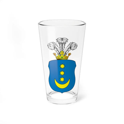 POL COA Ciemiński (Poland) (Coat of Arms) Pint Glass 16oz 16oz - Go Mug Yourself