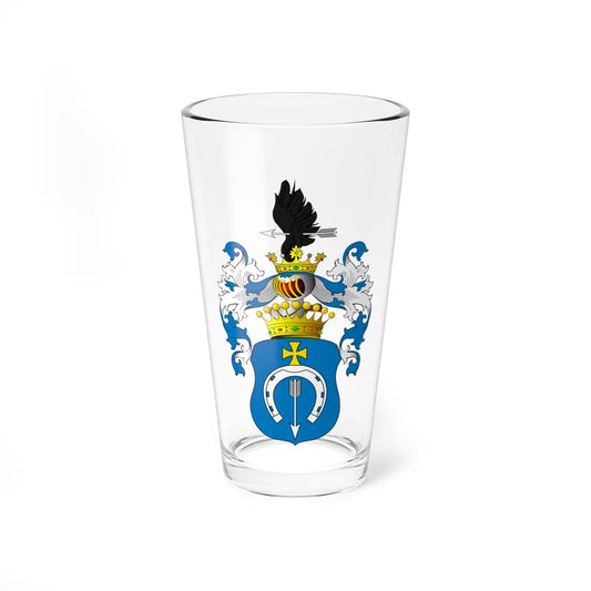 POL COA Cieszkowski (Poland) (Coat of Arms) Pint Glass 16oz 16oz - Go Mug Yourself