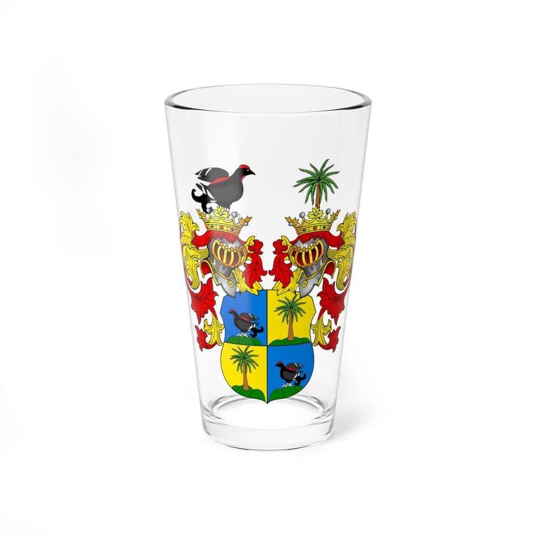 POL COA Cietrzew baron (Poland) (Coat of Arms) Pint Glass 16oz 16oz - Go Mug Yourself