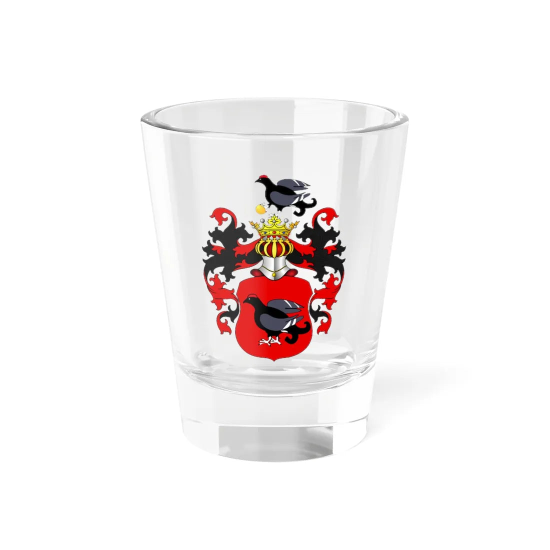 POL COA Cietrzew II Boniecki (Poland) (Coat of Arms) Shot Glass 1.5oz 1.5oz - Go Mug Yourself