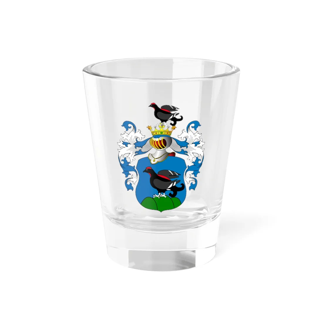 POL COA Cietrzew II śląski (Poland) (Coat of Arms) Shot Glass 1.5oz 1.5oz - Go Mug Yourself