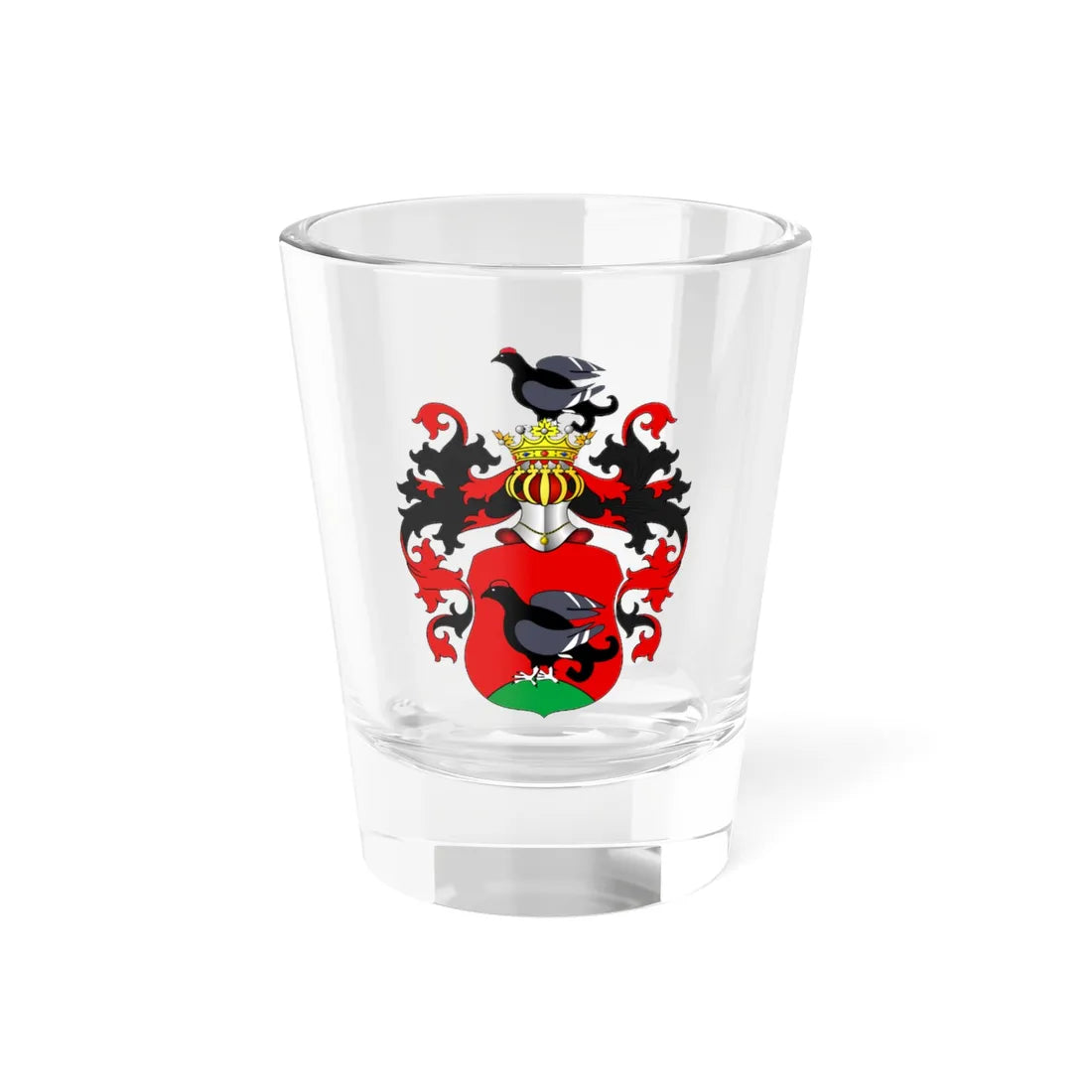 POL COA Cietrzew II (Poland) (Coat of Arms) Shot Glass 1.5oz 1.5oz - Go Mug Yourself