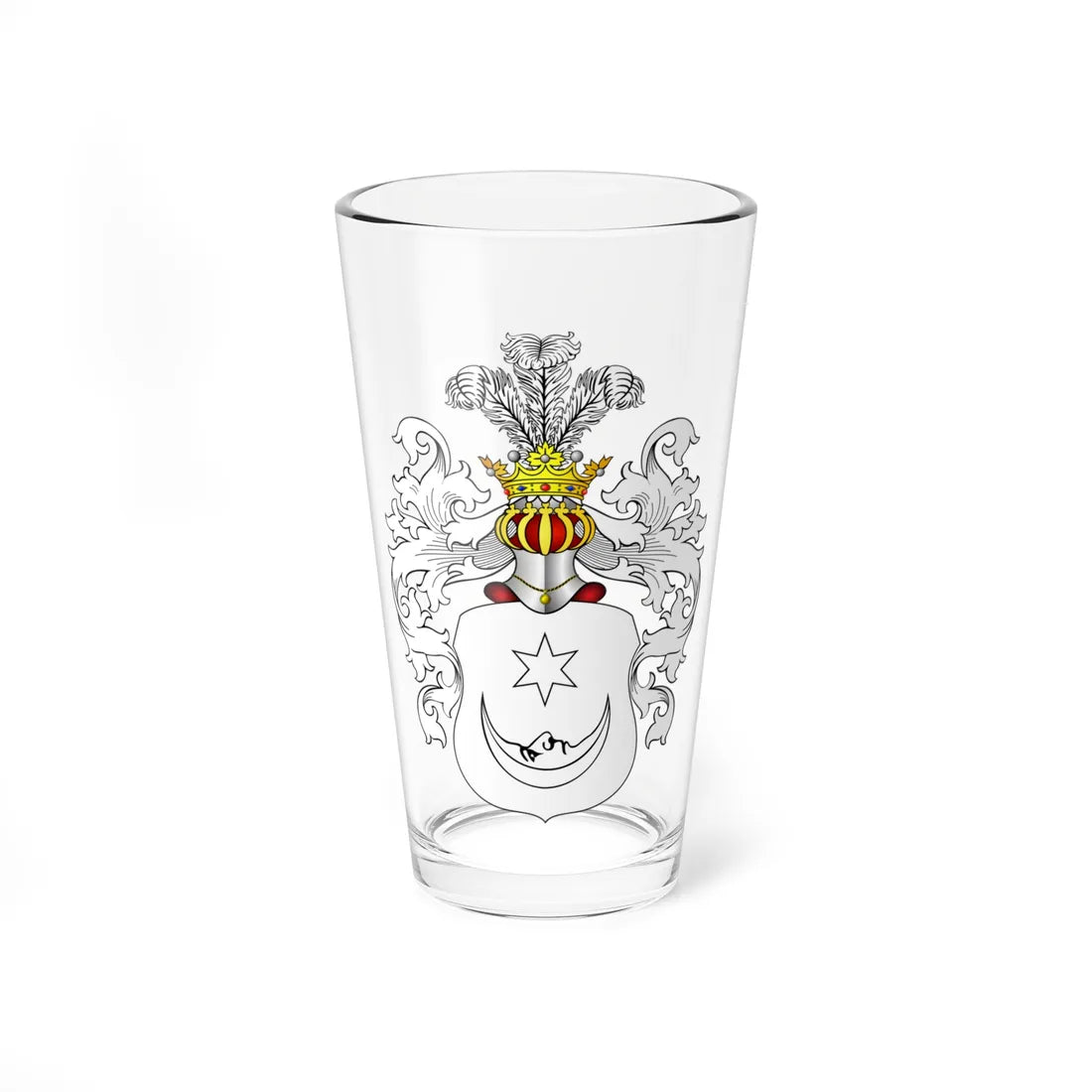 POL COA Cisewski III (Poland) (Coat of Arms) Pint Glass 16oz 16oz - Go Mug Yourself