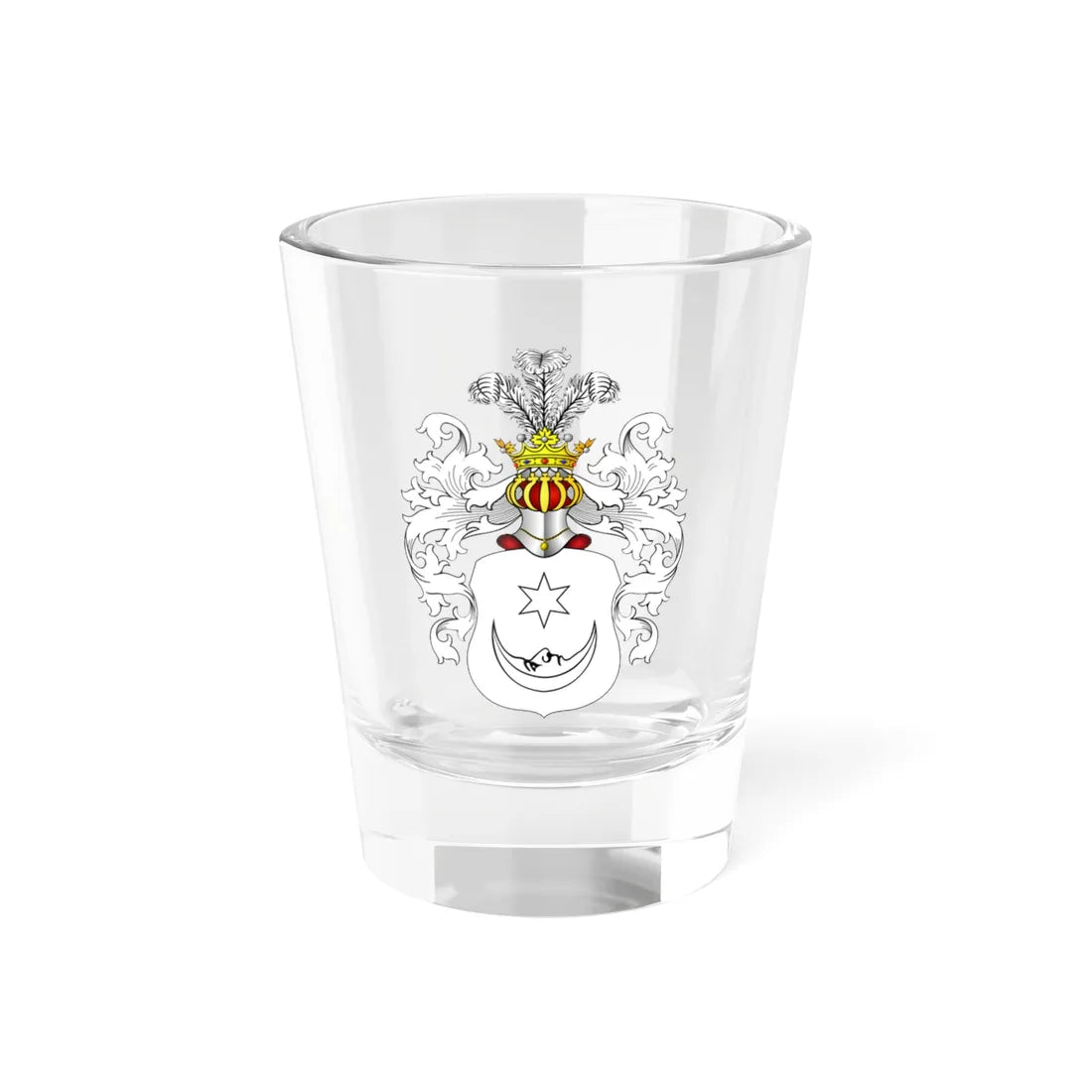 POL COA Cisewski III (Poland) (Coat of Arms) Shot Glass 1.5oz 1.5oz - Go Mug Yourself