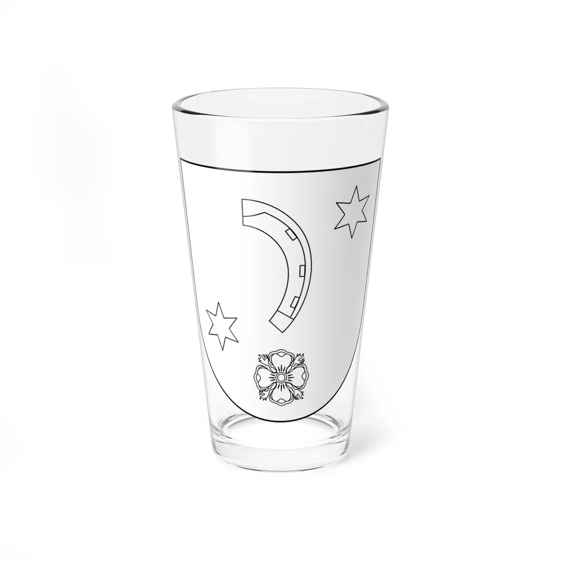 POL COA Cisewski (Poland) (Coat of Arms) Pint Glass 16oz 16oz - Go Mug Yourself