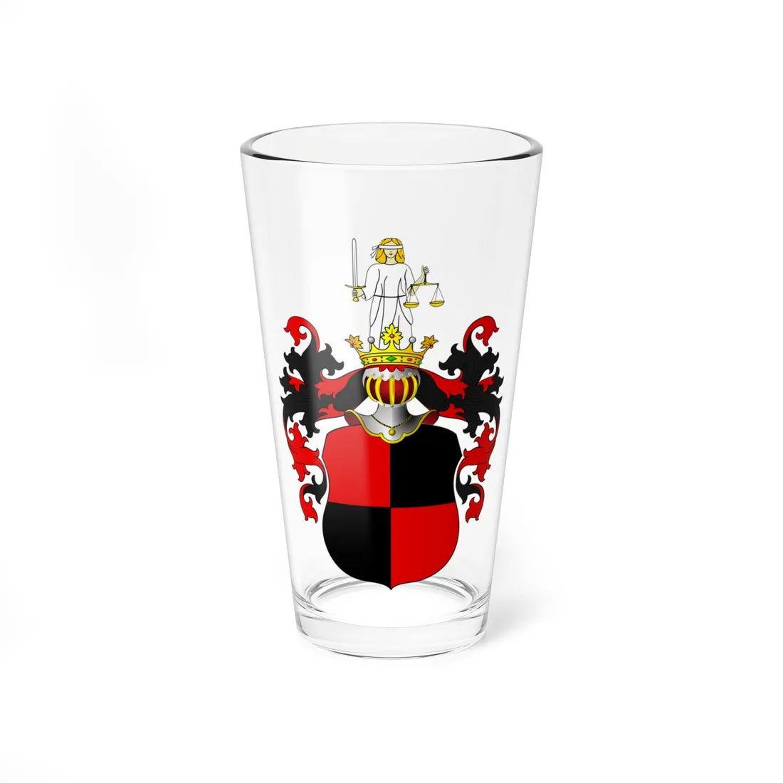 POL COA Cisiewski (Poland) (Coat of Arms) Pint Glass 16oz 16oz - Go Mug Yourself