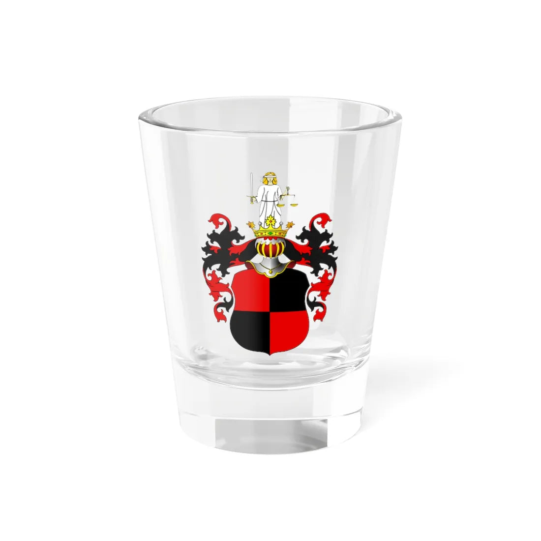 POL COA Cisiewski (Poland) (Coat of Arms) Shot Glass 1.5oz 1.5oz - Go Mug Yourself