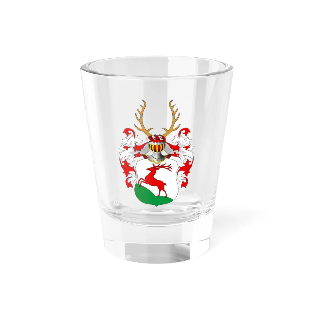 POL COA Cygemberg II (Poland) (Coat of Arms) Shot Glass 1.5oz 1.5oz - Go Mug Yourself