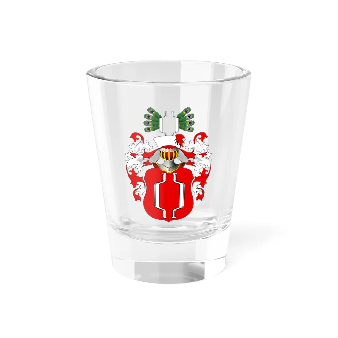 POL COA Cygemberg (Poland) (Coat of Arms) Shot Glass 1.5oz 1.5oz - Go Mug Yourself