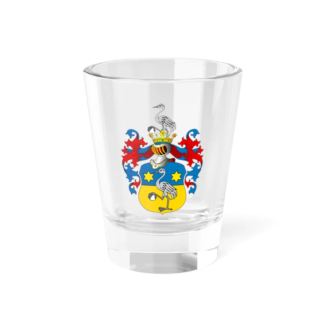 POL COA Cyrus II (Poland) (Coat of Arms) Shot Glass 1.5oz 1.5oz - Go Mug Yourself