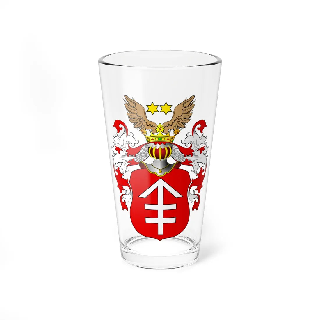 POL COA Cyrus (Poland) (Coat of Arms) Pint Glass 16oz 16oz - Go Mug Yourself