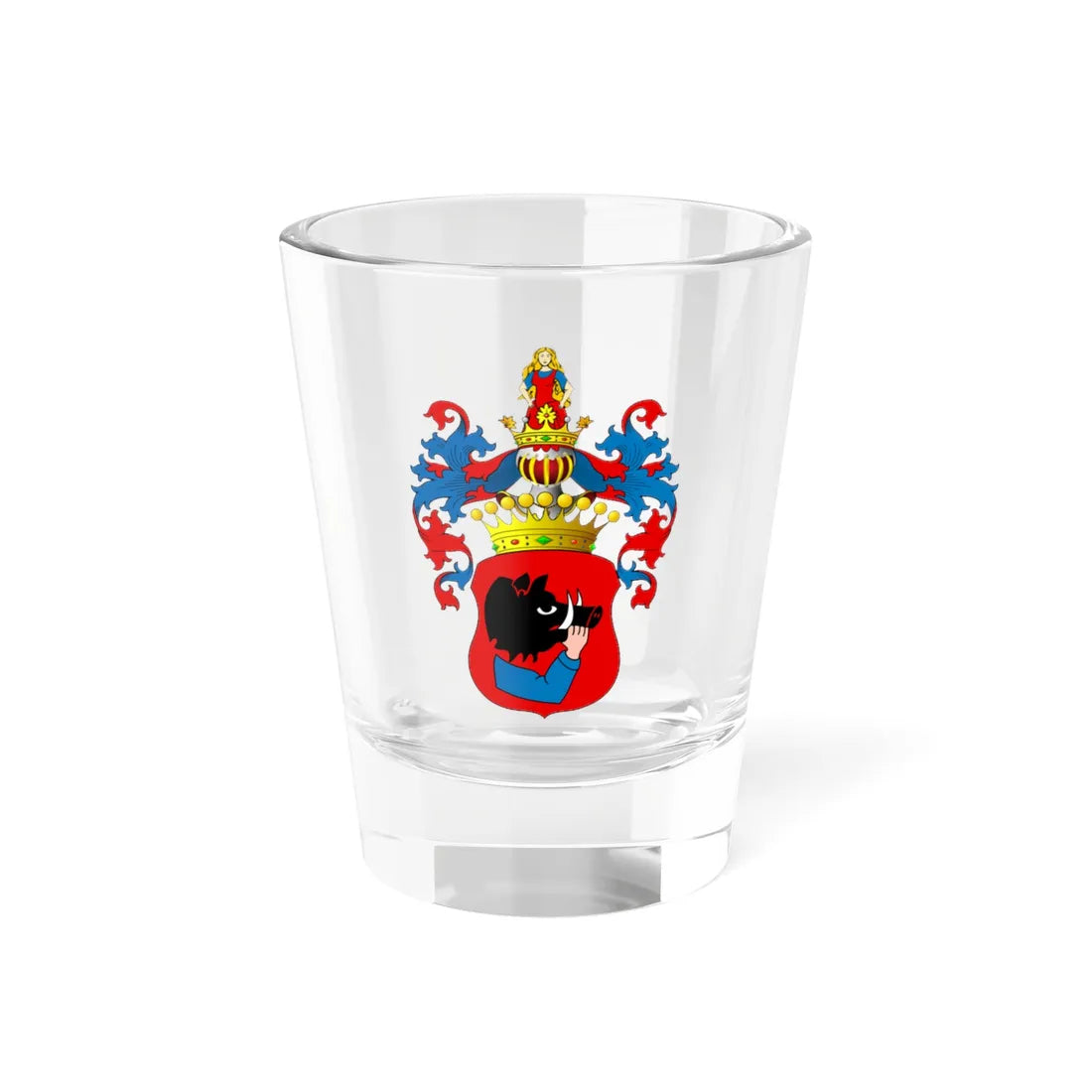 POL COA Czacki (Poland) (Coat of Arms) Shot Glass 1.5oz 1.5oz - Go Mug Yourself