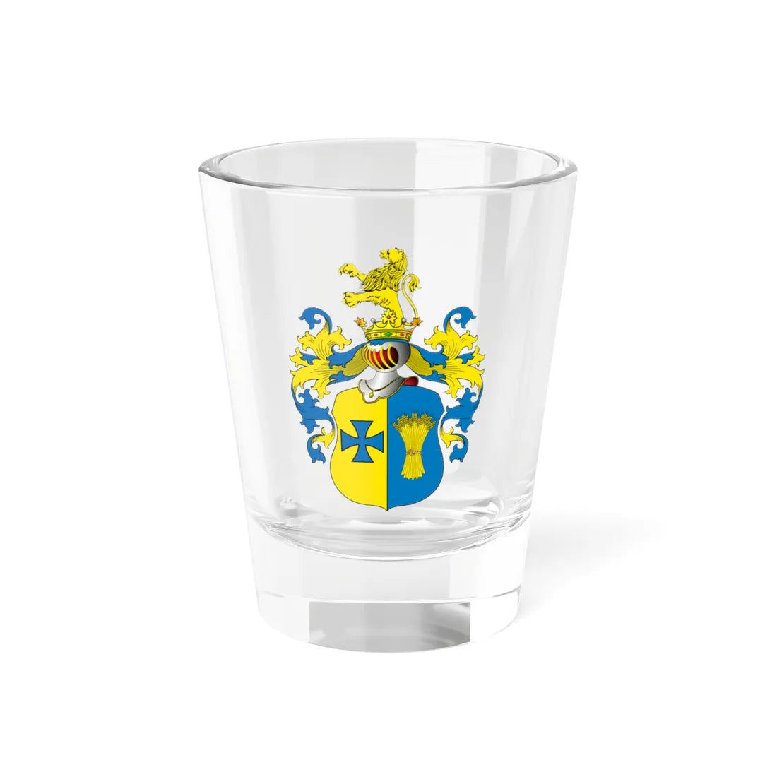 POL COA Czaderski (Poland) (Coat of Arms) Shot Glass 1.5oz 1.5oz - Go Mug Yourself