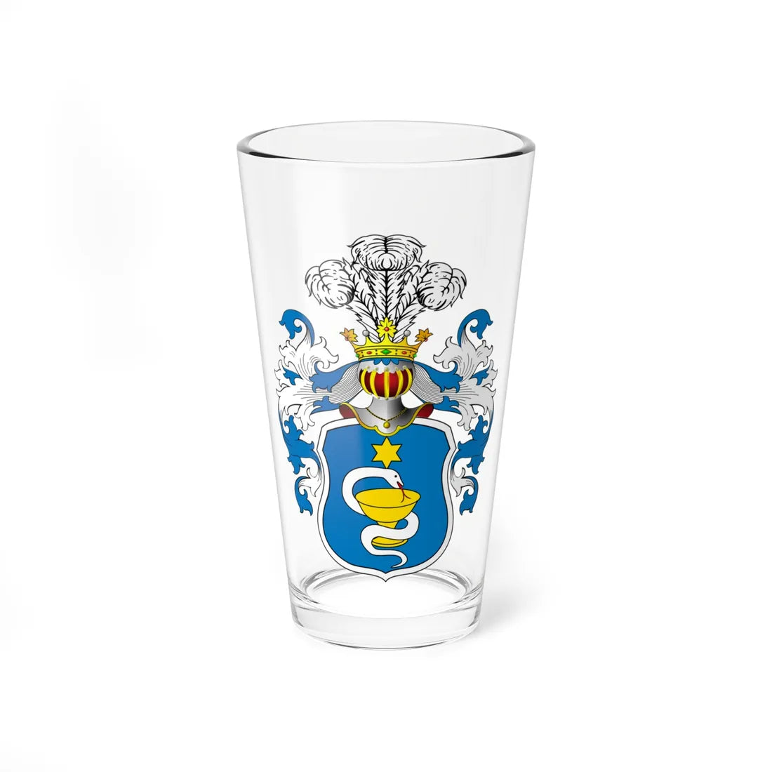 POL COA Czara (Poland) (Coat of Arms) Pint Glass 16oz 16oz - Go Mug Yourself
