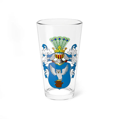 POL COA Czarliński alt (Poland) (Coat of Arms) Pint Glass 16oz 16oz - Go Mug Yourself
