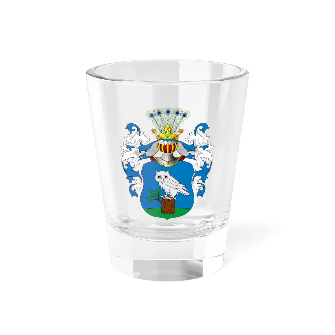 POL COA Czarliński I a (Poland) (Coat of Arms) Shot Glass 1.5oz 1.5oz - Go Mug Yourself