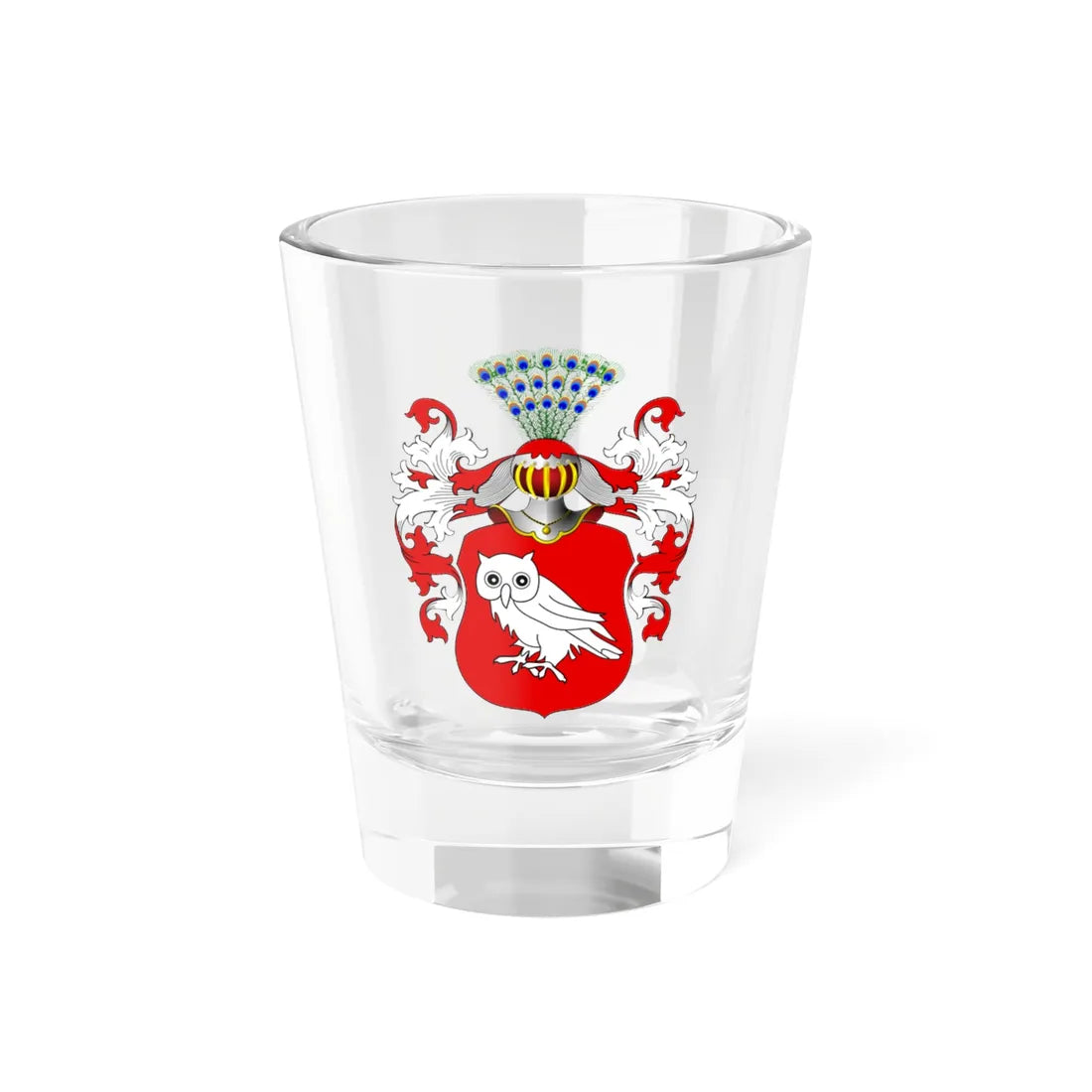 POL COA Czarliński III (Poland) (Coat of Arms) Shot Glass 1.5oz 1.5oz - Go Mug Yourself