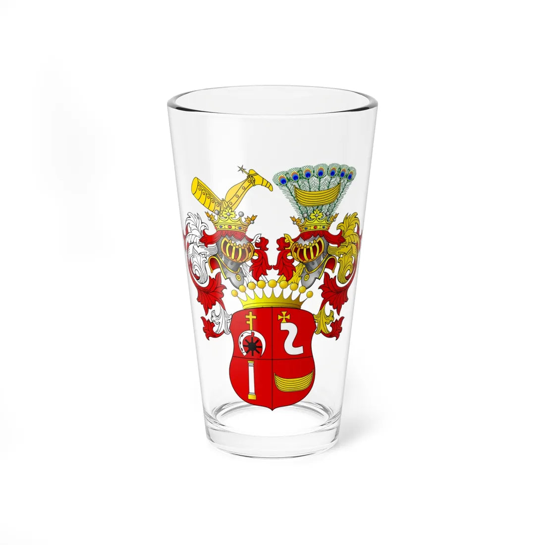 POL COA Czarnecki II (Poland) (Coat of Arms) Pint Glass 16oz 16oz - Go Mug Yourself