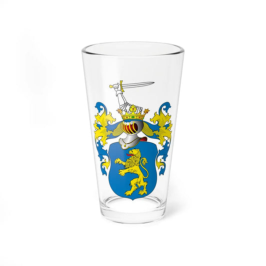 POL COA Czarnecki III (Poland) (Coat of Arms) Pint Glass 16oz 16oz - Go Mug Yourself