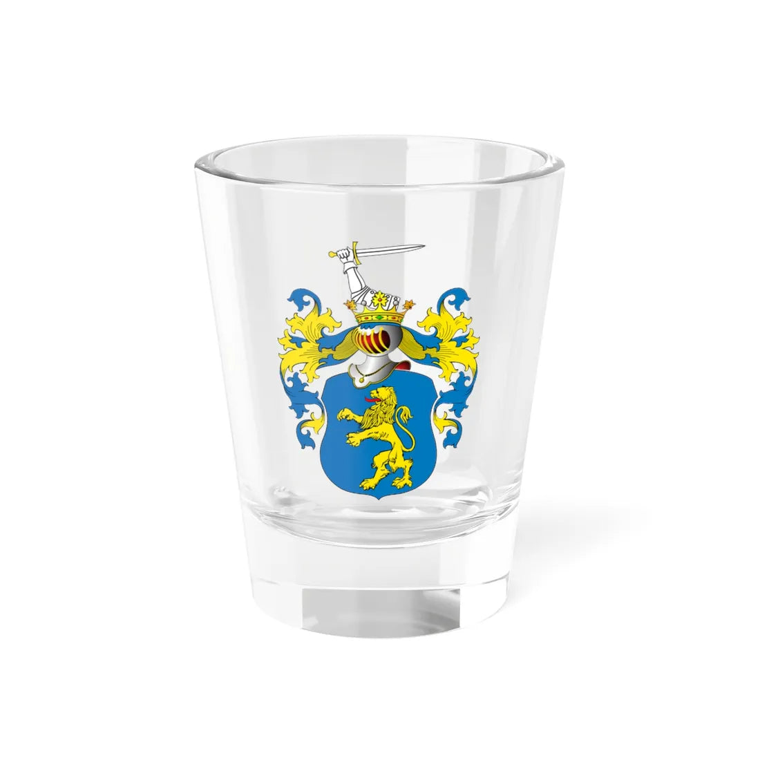 POL COA Czarnecki III (Poland) (Coat of Arms) Shot Glass 1.5oz - Go Mug Yourself