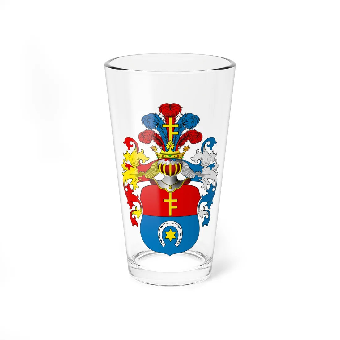 POL COA Czarnecki IV (Poland) (Coat of Arms) Pint Glass 16oz 16oz - Go Mug Yourself