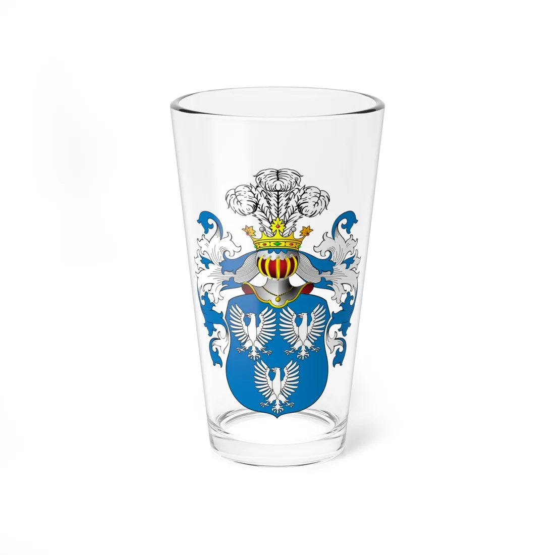 POL COA Czarnecki (Poland) (Coat of Arms) Pint Glass 16oz 16oz - Go Mug Yourself