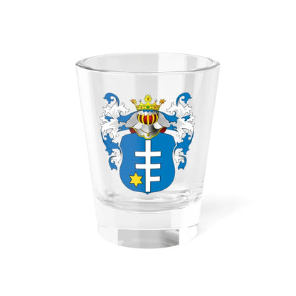 POL COA Czarnocki (Poland) (Coat of Arms) Shot Glass 1.5oz 1.5oz - Go Mug Yourself