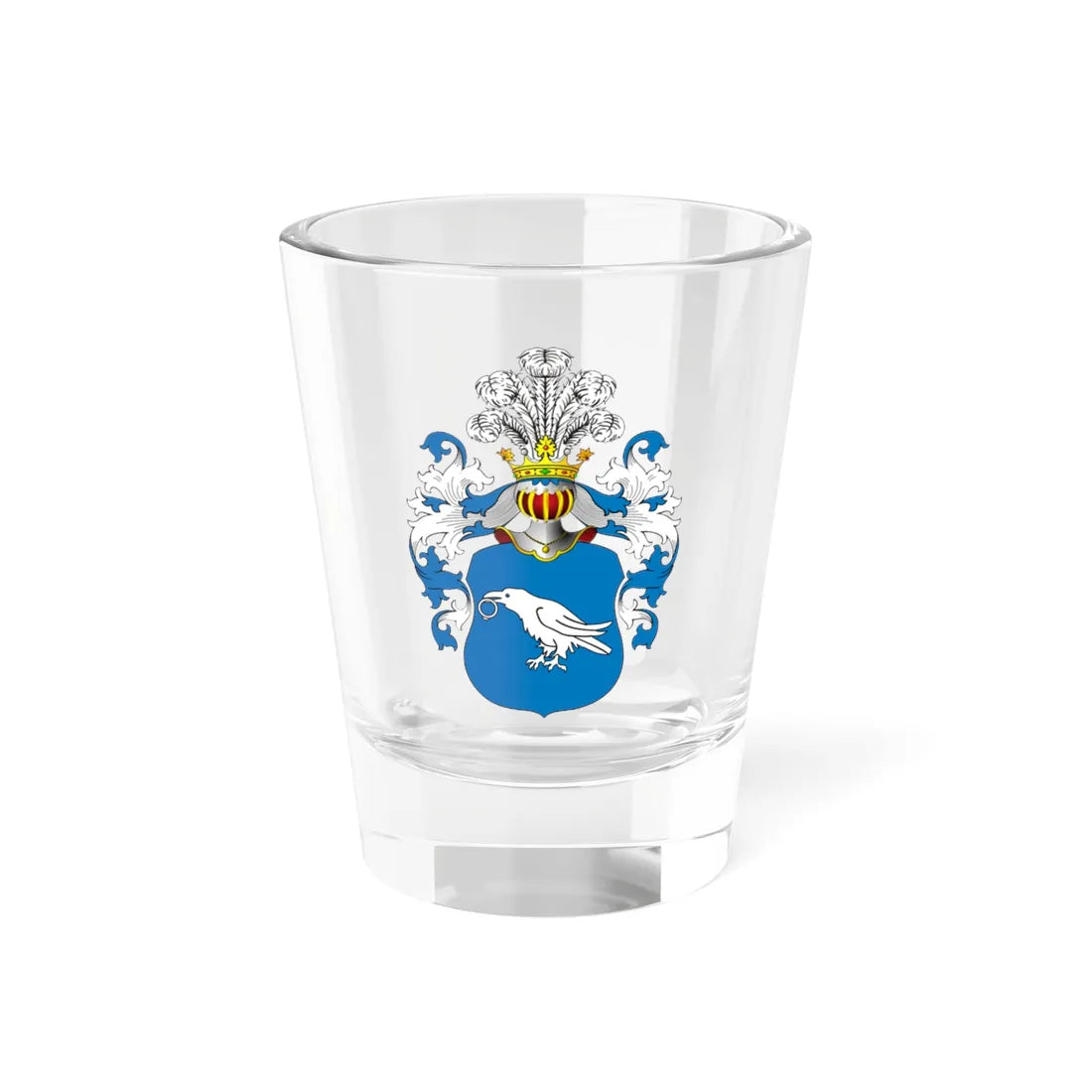 POL COA Kaftanowski (Poland) (Coat of Arms) Shot Glass 1.5oz 1.5oz - Go Mug Yourself