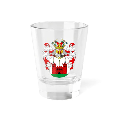 POL COA Kompenhauzen (Poland) (Coat of Arms) Shot Glass 1.5oz - Go Mug Yourself