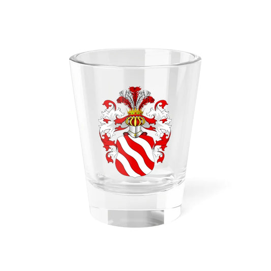 POL COA Kronenberg (Poland) (Coat of Arms) Shot Glass 1.5oz 1.5oz - Go Mug Yourself