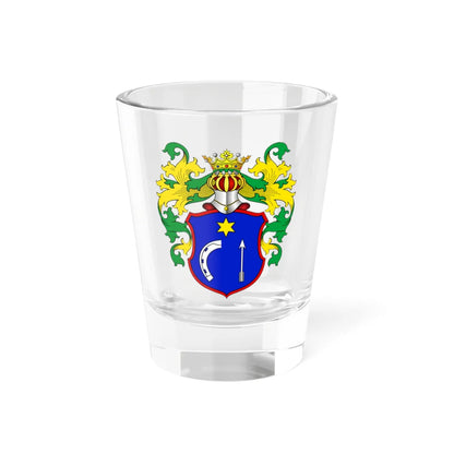 POL COA Kruposin (Russia) (Coat of Arms) Shot Glass 1.5oz 1.5oz - Go Mug Yourself