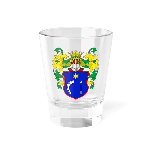 POL COA Kruposin (Russia) (Coat of Arms) Shot Glass 1.5oz 1.5oz - Go Mug Yourself