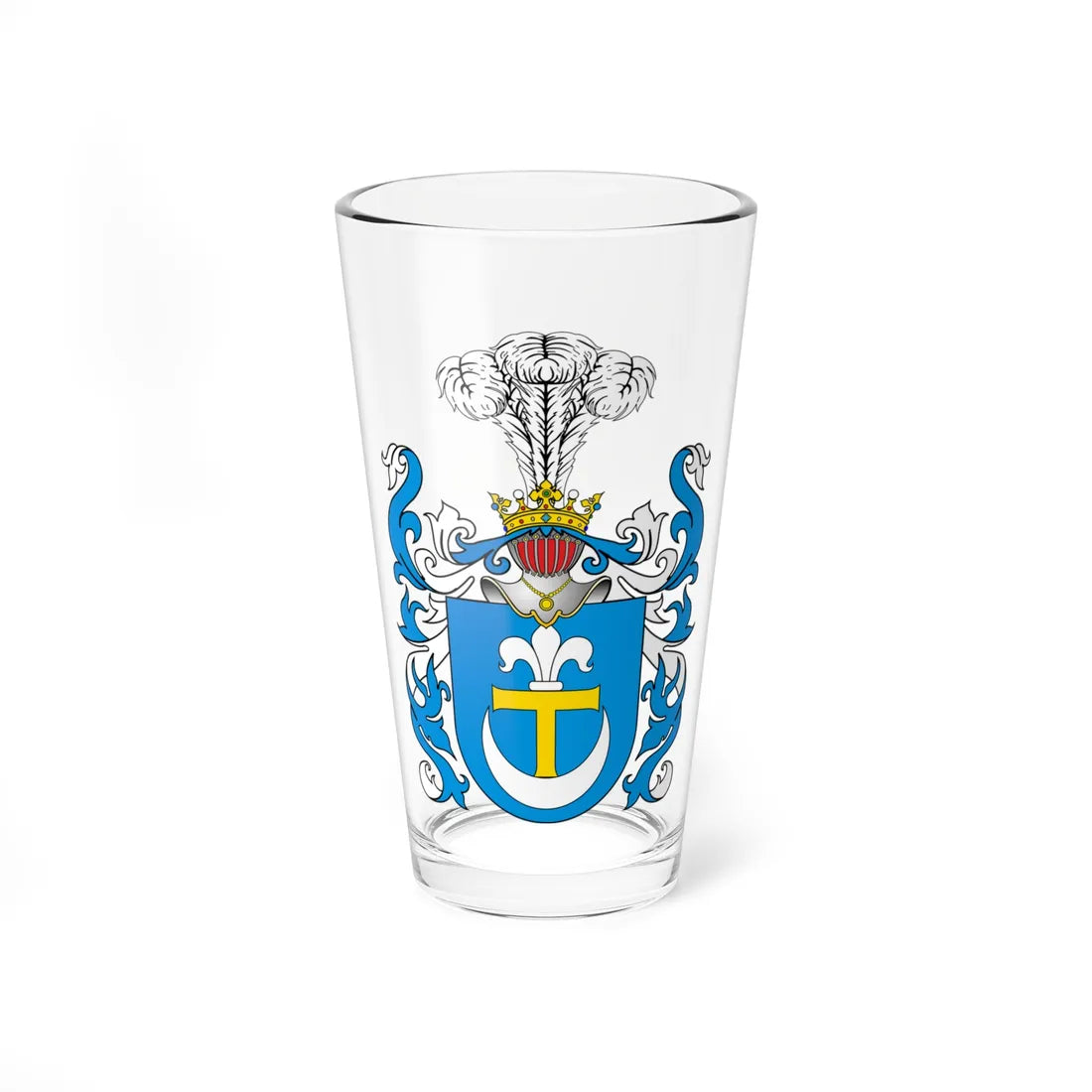POL COA Mikulicz II (Poland) (Coat of Arms) Pint Glass 16oz 16oz - Go Mug Yourself