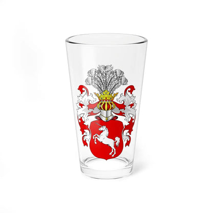 POL COA Osmołowski (Poland) (Coat of Arms) Pint Glass 16oz 16oz - Go Mug Yourself
