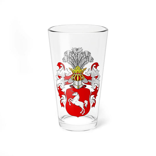 POL COA Osmołowski (Poland) (Coat of Arms) Pint Glass 16oz 16oz - Go Mug Yourself