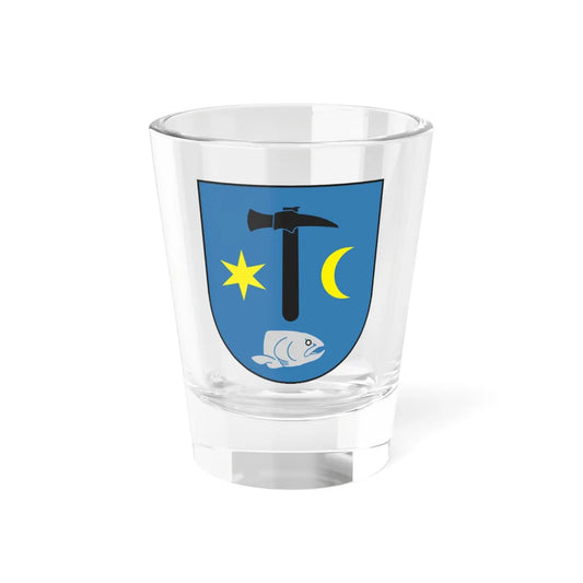 POL Czarne COA (Poland) (Coat of Arms) Shot Glass 1.5oz 1.5oz - Go Mug Yourself