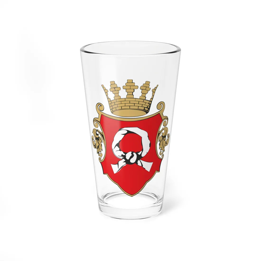 POL Czarnków COA (Poland) (Coat of Arms) Pint Glass 16oz 16oz - Go Mug Yourself