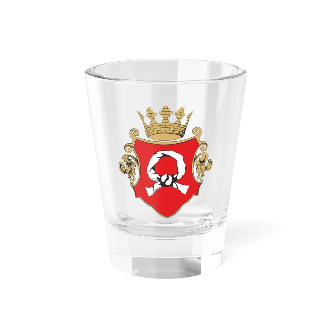 POL Czarnków COA (Poland) (Coat of Arms) Shot Glass 1.5oz 1.5oz - Go Mug Yourself