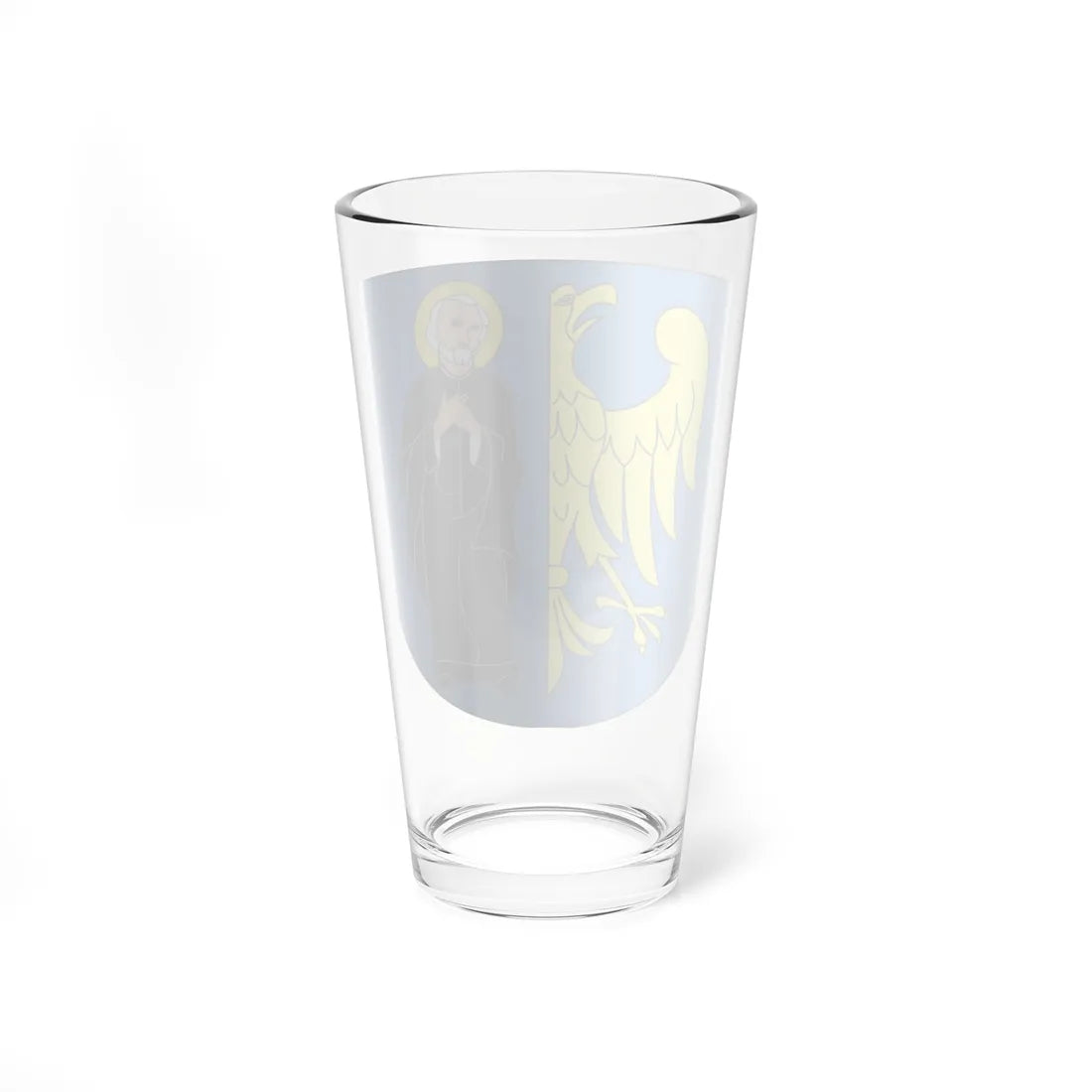 POL Czechowice-Dziedzice COA (Poland) (Coat of Arms) Pint Glass 16oz - Go Mug Yourself