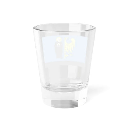 POL Czechowice-Dziedzice flag (Poland) Shot Glass 1.5oz - Go Mug Yourself