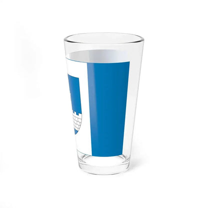 POL Czeladz flag (Poland) Pint Glass 16oz - Go Mug Yourself