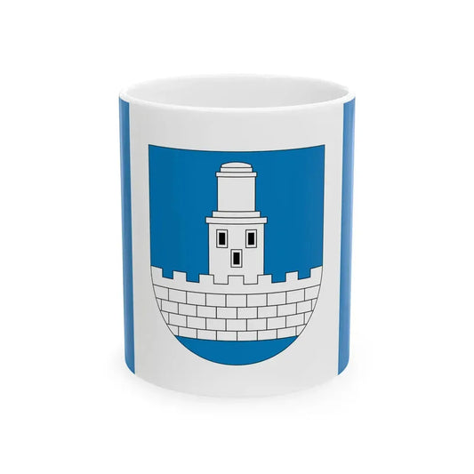 POL Czeladz flag (Poland) White Coffee Mug 11oz - Go Mug Yourself