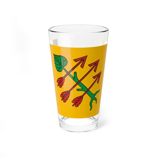 POL Czempin flag (Poland) Pint Glass 16oz 16oz - Go Mug Yourself