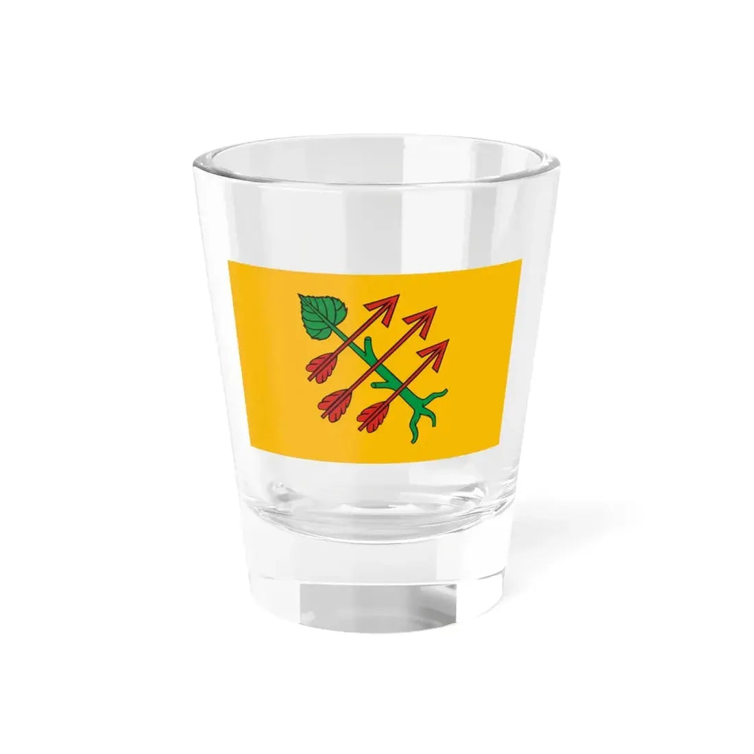 POL Czempin flag (Poland) Shot Glass 1.5oz 1.5oz - Go Mug Yourself
