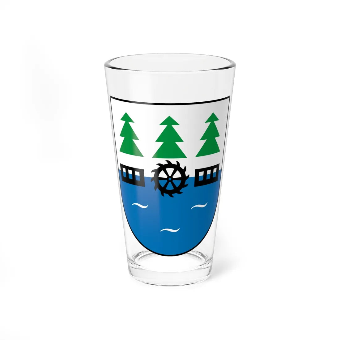 POL Czersk COA (Poland) (Coat of Arms) Pint Glass 16oz 16oz - Go Mug Yourself