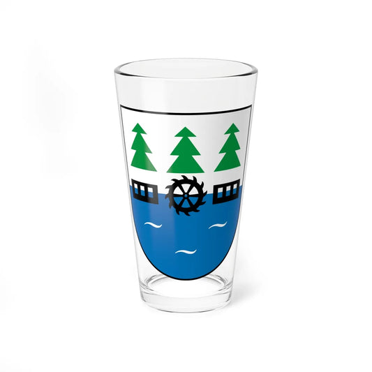 POL Czersk COA (Poland) (Coat of Arms) Pint Glass 16oz 16oz - Go Mug Yourself