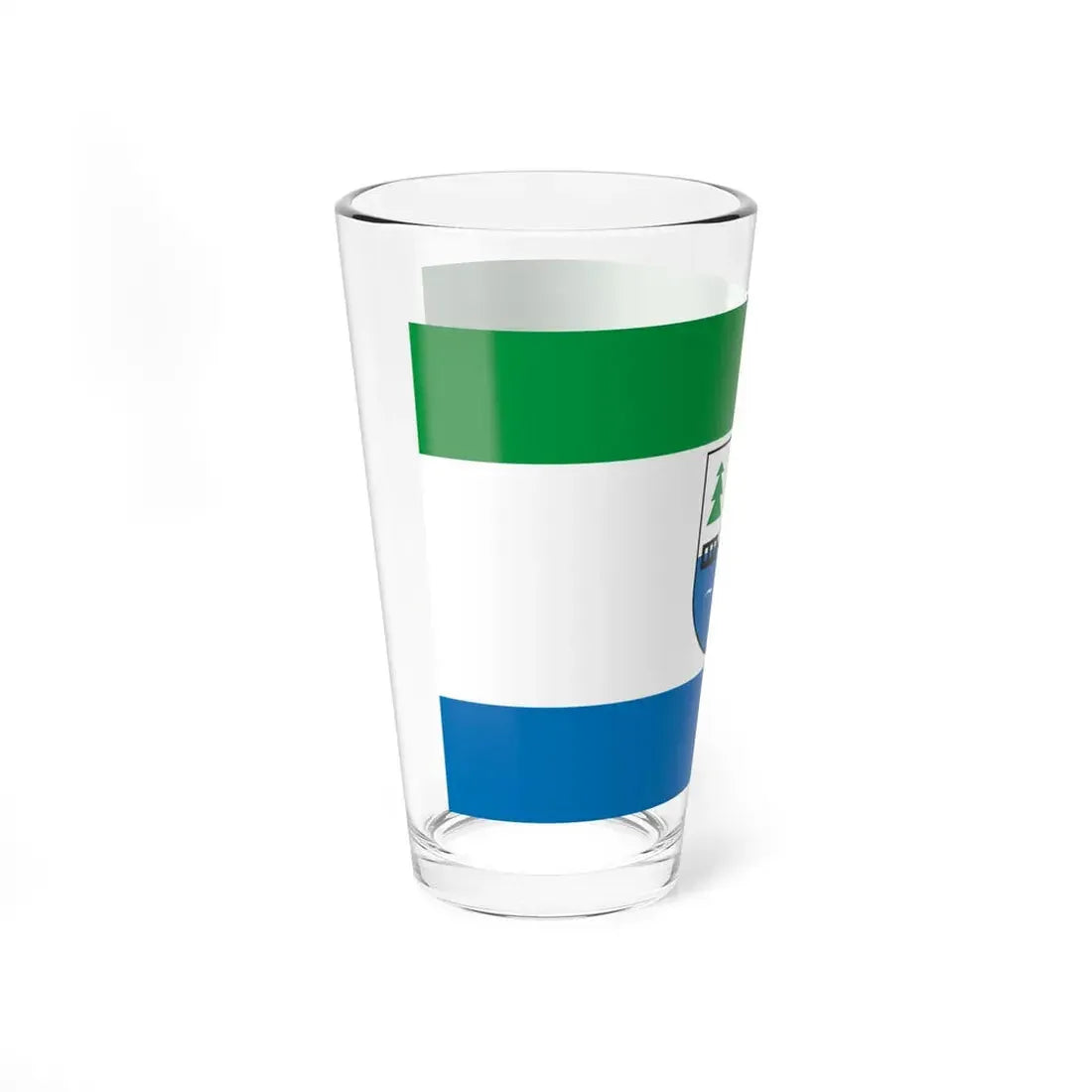 POL Czersk flag (Poland) Pint Glass 16oz - Go Mug Yourself